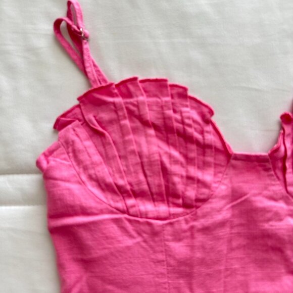 Women's Pink Dress - Picture 2 of 4